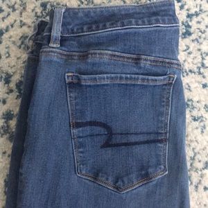 American Eagle hi-rise 360 stretch skinny jeans